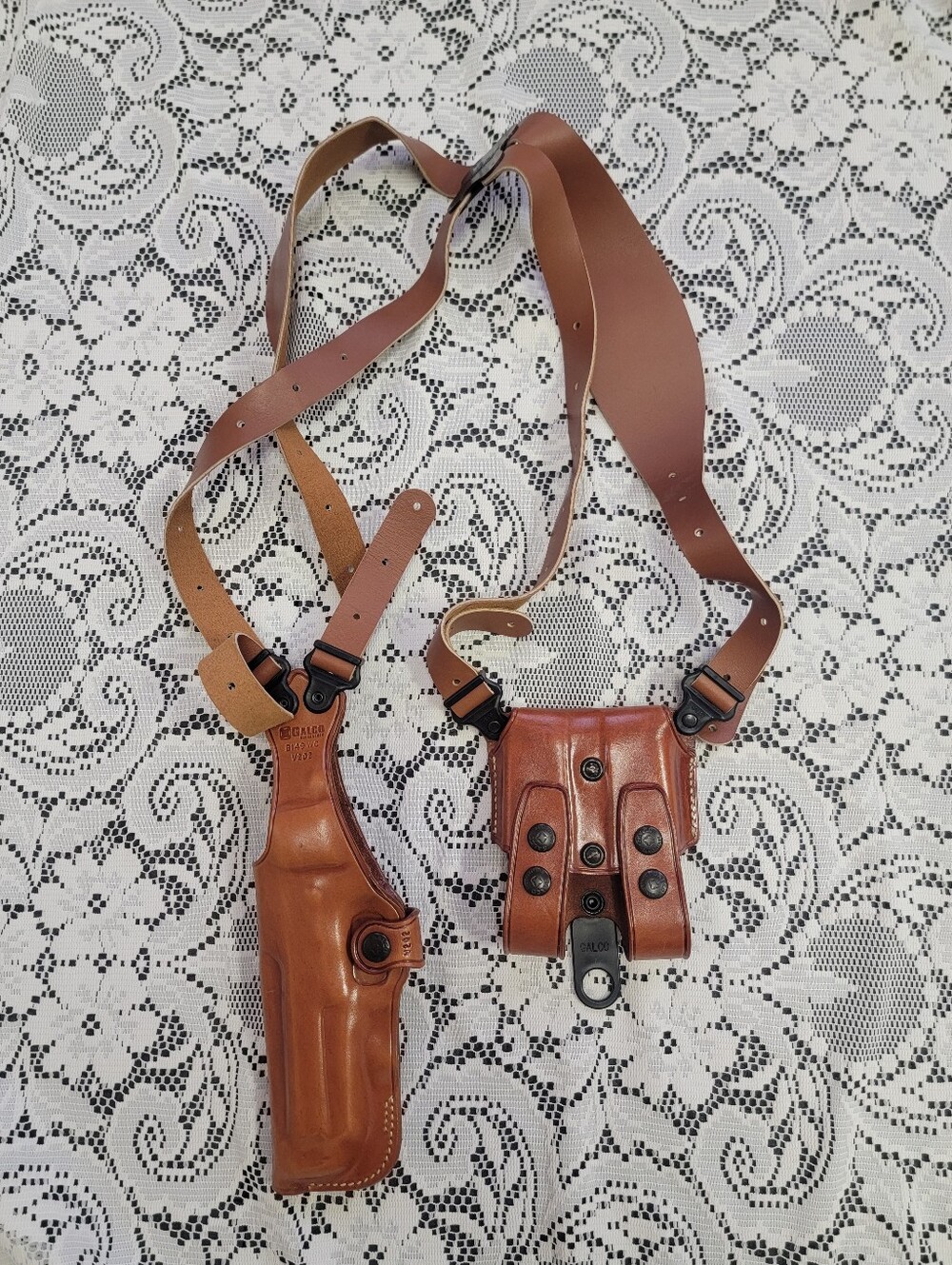 Galco Leather Vertical Holster System